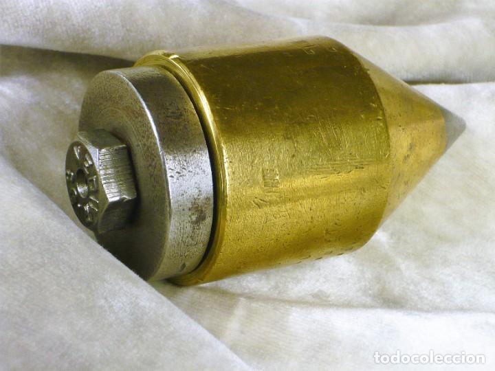 Antig&uuml;edades: Plomada. instrumental. Cabeza Roscada. SIN Nuez. Plumb. instruments. Threaded head. NO Nut - Foto 3