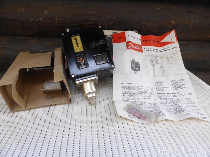 Antig&uuml;edades: DANFOSS PRESSURE SWITCH ADJUSTABLE PRESOSTATO DE PRESI&Oacute;N REGULABLE TYPE RT200 017-0200 - Foto 1