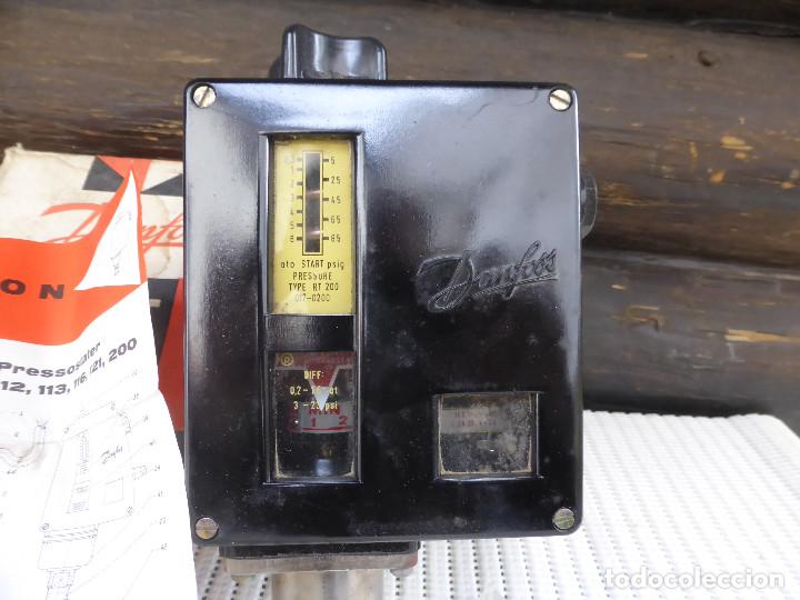 Antig&uuml;edades: DANFOSS PRESSURE SWITCH ADJUSTABLE PRESOSTATO DE PRESI&Oacute;N REGULABLE TYPE RT200 017-0200 - Foto 4