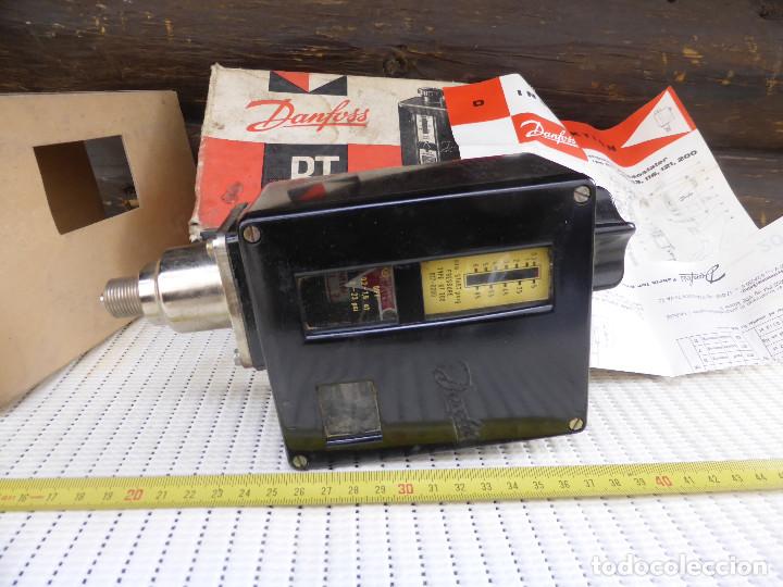 Antig&uuml;edades: DANFOSS PRESSURE SWITCH ADJUSTABLE PRESOSTATO DE PRESI&Oacute;N REGULABLE TYPE RT200 017-0200 - Foto 5