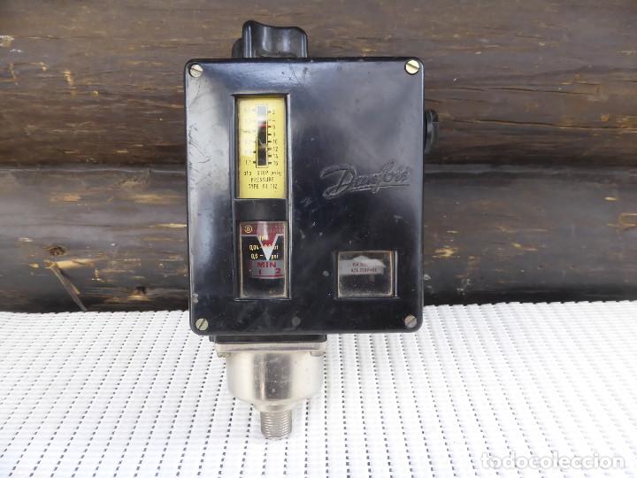 Antig&uuml;edades: DANFOSS PRESSURE SWITCH ADJUSTABLE PRESOSTATO DE PRESI&Oacute;N REGULABLE TYPE RT 112 - Foto 2