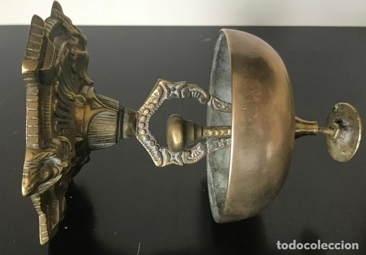 Antig&uuml;edades: Timbre de mesa ingl&eacute;s de recepci&oacute;n o casa de la d&eacute;cada de 1880. - Foto 7