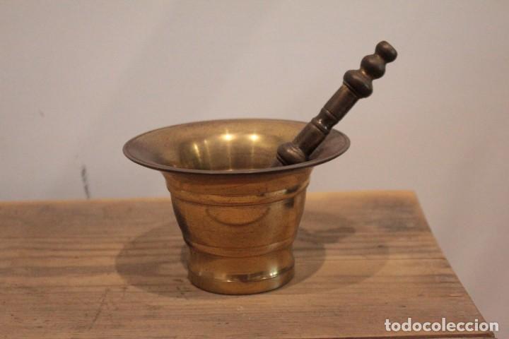 Antig&uuml;edades: Antiguo mortero con maza - Foto 1