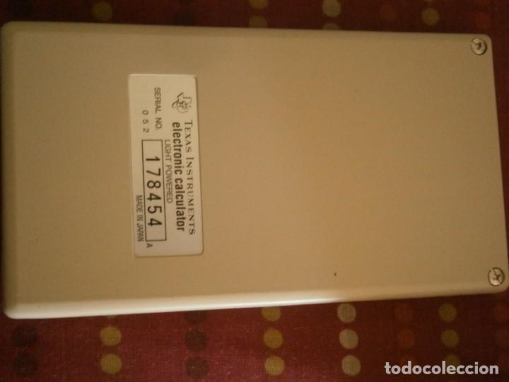 Antig&uuml;edades: ANTIGUA CALCULADORA, TEXAS INSTRUMENTS. (CON FUNDA.) - Foto 5