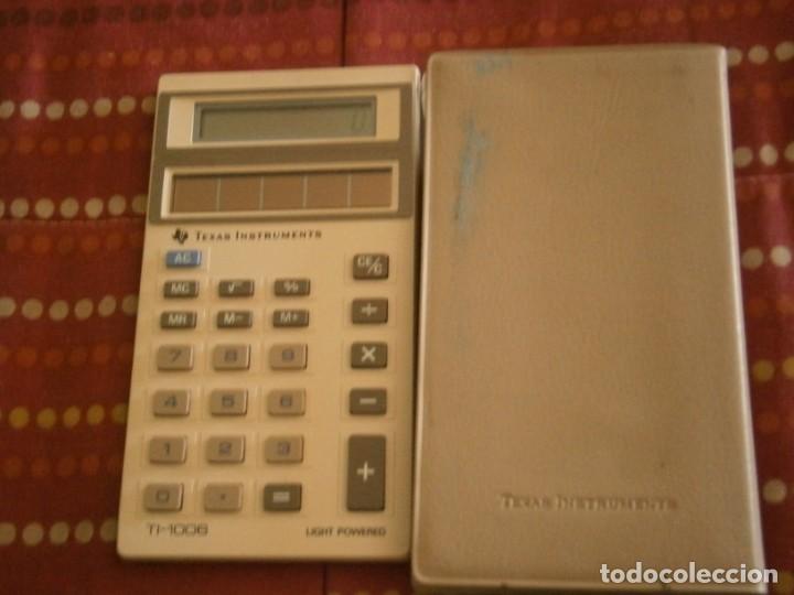 Antig&uuml;edades: ANTIGUA CALCULADORA, TEXAS INSTRUMENTS. (CON FUNDA.) - Foto 6