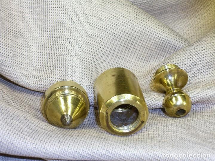 Antig&uuml;edades: Plomada para Construcci&oacute;n SIN Nuez. Cabeza roscada. Plumb bob WITHOUT Nut. Threaded head. - Foto 6