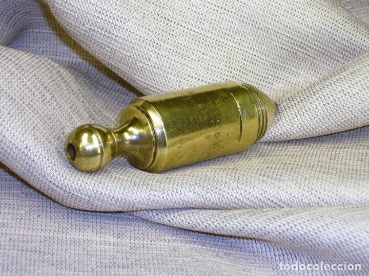 Antig&uuml;edades: Plomada para Construcci&oacute;n SIN Nuez. Cabeza roscada. Plumb bob WITHOUT Nut. Threaded head. - Foto 9