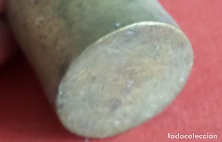 Antig&uuml;edades: Pesa bronce 200 gr. -- 200 gram - Foto 3