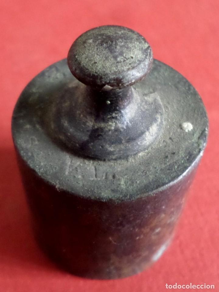 Antig&uuml;edades: Pesa bronce 200 gr. - Foto 5