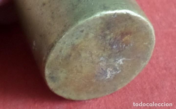 Antig&uuml;edades: Pesa bronce 100 gr. --- 100 GR &ndash; VL y cu&ntilde;o - Foto 3