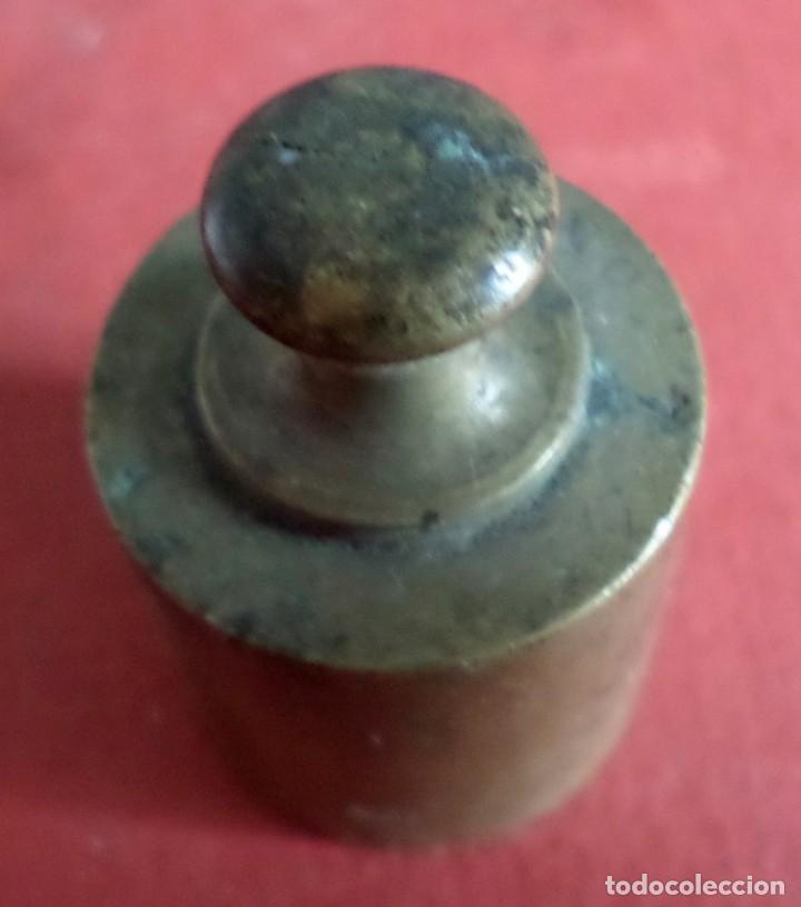 Antig&uuml;edades: Pesa bronce 100 gr.--- 4 onzas - B - Foto 5