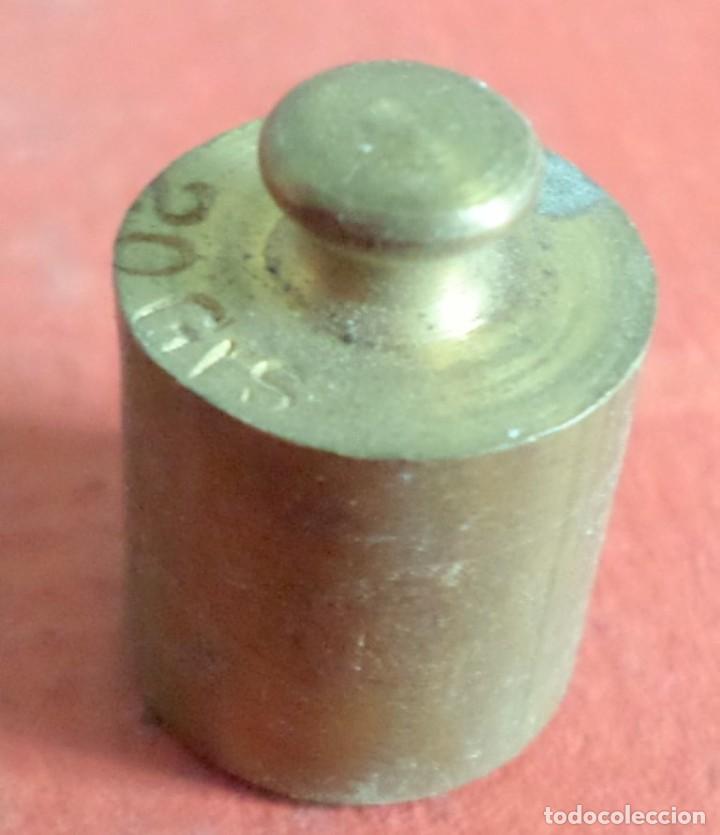 Antig&uuml;edades: Pesa bronce 20 gr. --- 20 Grs - Foto 1