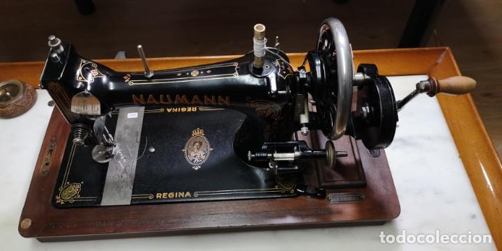 Antig&uuml;edades: Maquina de coser Naumann - Foto 3
