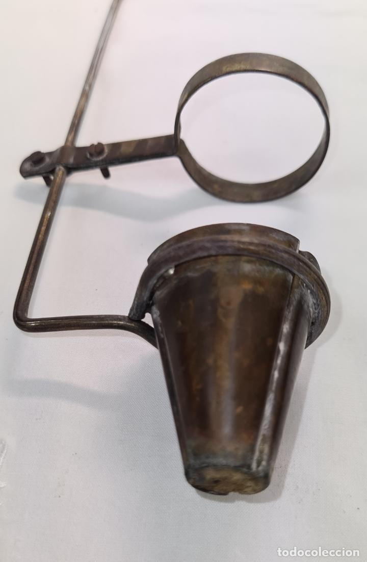 Antig&uuml;edades: BALANZA DE LABORATORIO SIGLO XIX - Foto 4