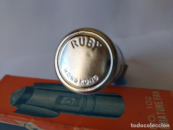 Antig&uuml;edades: RUBY BRAND VENTILADOR DE MANO, A&Ntilde;OS 60 - Foto 5