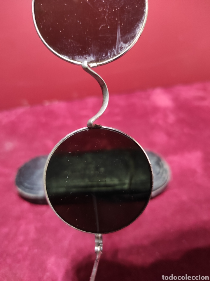 Antig&uuml;edades: Lentes gafas antigua con funda - Foto 9