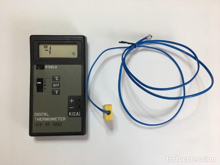 Antig&uuml;edades: TERMOMETRO DIGITAL YF-1082 DE YFE - Foto 1