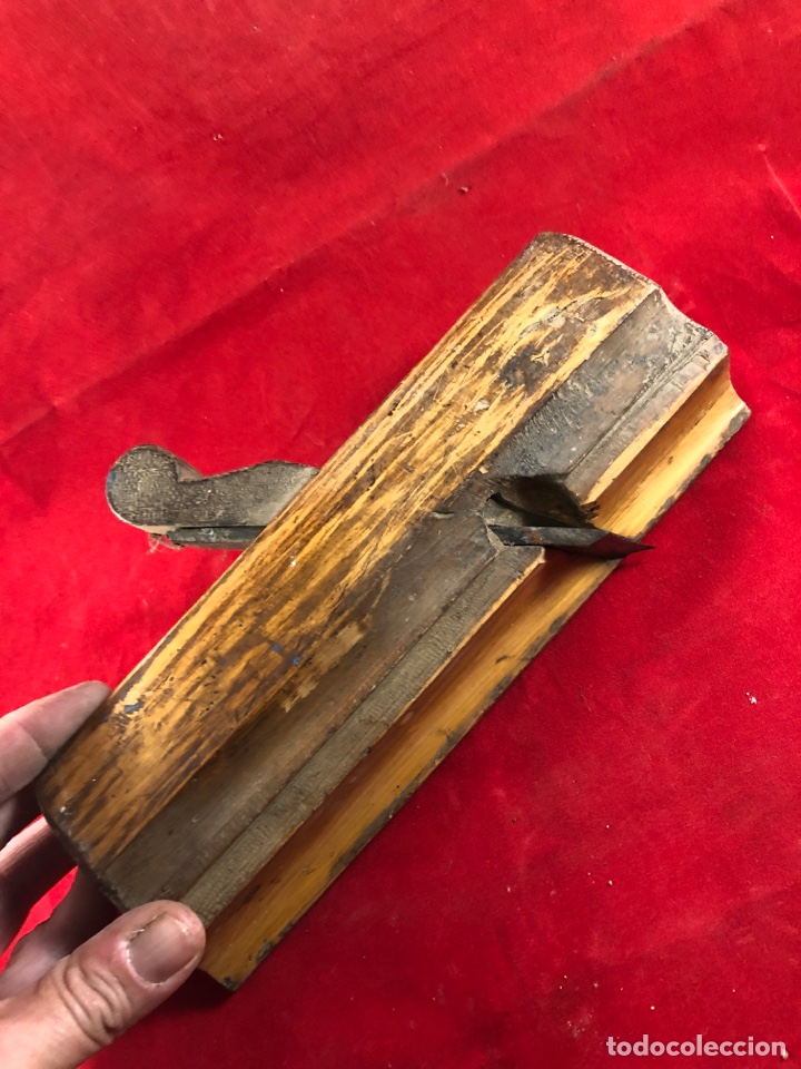 Antig&uuml;edades: HERRAMIENTA CEPILLO CARPINTERO - Foto 2