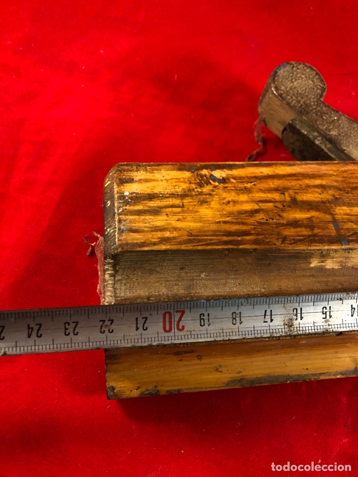 Antig&uuml;edades: HERRAMIENTA CEPILLO CARPINTERO - Foto 4