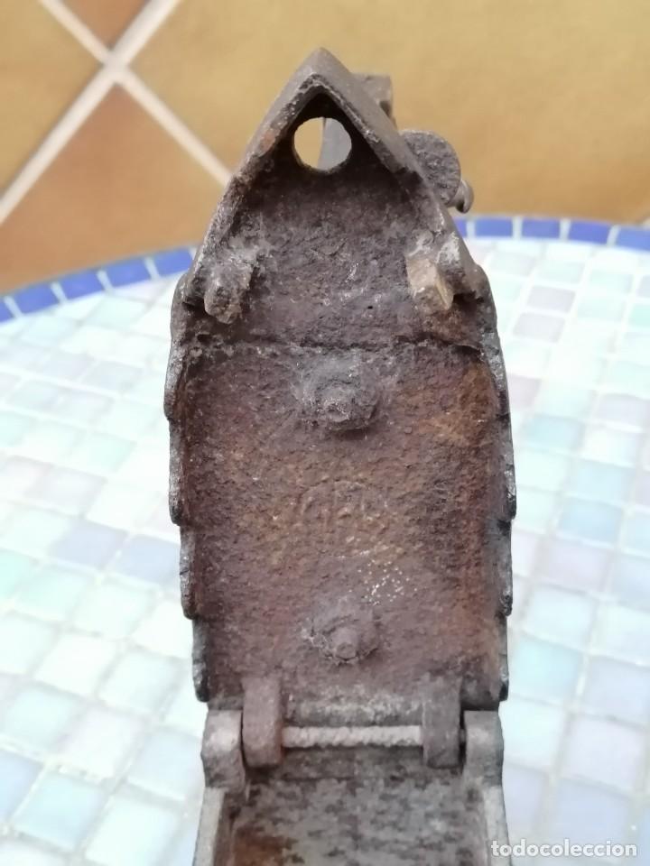 Antig&uuml;edades: ANTIGUA PLANCHA DE CARB&Oacute;N -MARCA ALBA - Foto 19