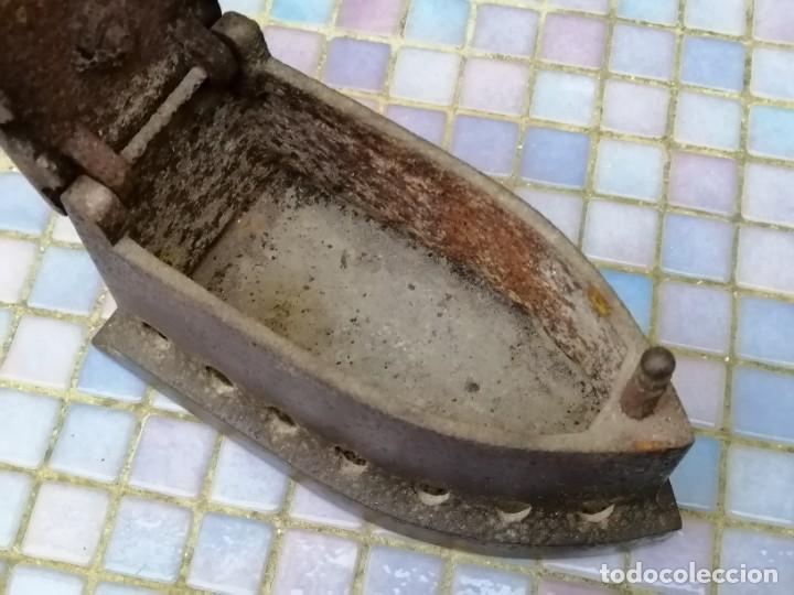 Antig&uuml;edades: ANTIGUA PLANCHA DE CARB&Oacute;N -MARCA ALBA - Foto 22