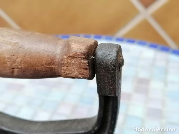 Antig&uuml;edades: ANTIGUA PLANCHA DE CARB&Oacute;N -MARCA ALBA - Foto 29