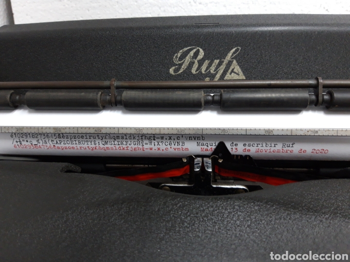 Antig&uuml;edades: M&aacute;quina de escribir RUF. - Foto 3