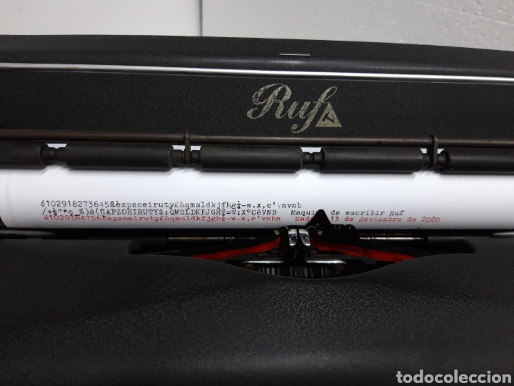 Antig&uuml;edades: M&aacute;quina de escribir RUF. - Foto 7