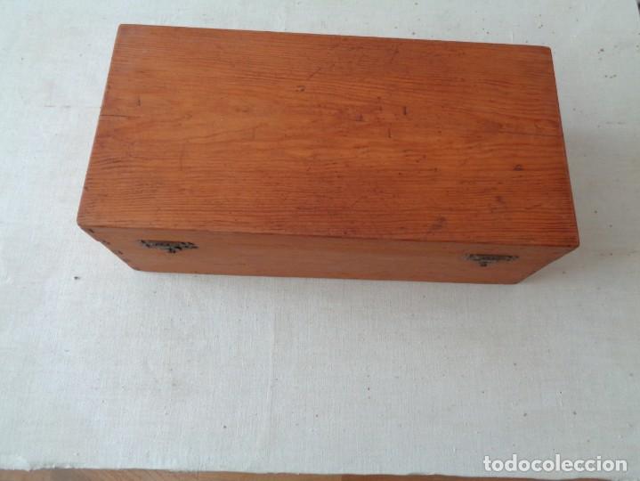 Antig&uuml;edades: CAJA PARA MICROSCOPIO - Foto 4