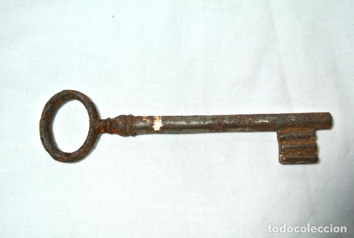 Antig&uuml;edades: Llave antigua aut&eacute;ntica , 11.4 cm - Foto 1