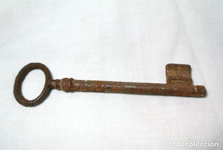 Antig&uuml;edades: Llave antigua aut&eacute;ntica , 11.4 cm - Foto 2
