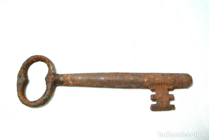 Antig&uuml;edades: Llave antigua aut&eacute;ntica de 11 cm - Foto 1