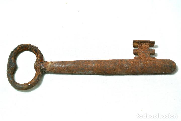 Antig&uuml;edades: Llave antigua aut&eacute;ntica de 11 cm - Foto 2