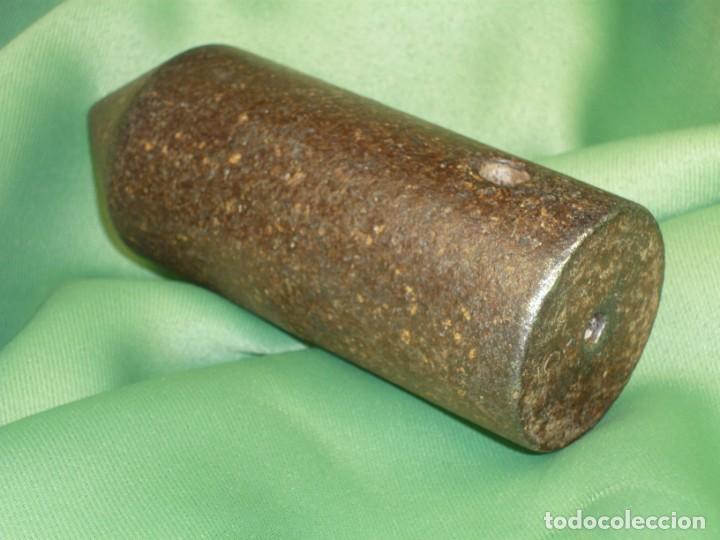 Antig&uuml;edades: Plomada para Construcci&oacute;n SIN Nuez. Cabeza integrada. Plumb bob for Construction WITHOUT Nut. - Foto 2