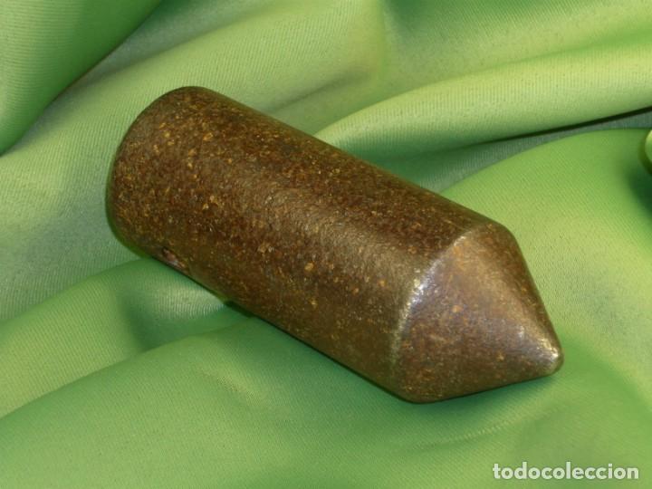 Antig&uuml;edades: Plomada para Construcci&oacute;n SIN Nuez. Cabeza integrada. Plumb bob for Construction WITHOUT Nut. - Foto 5