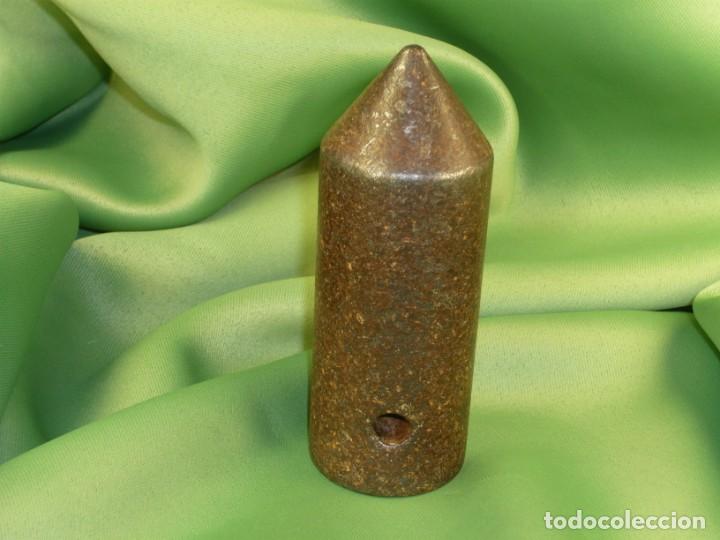 Antig&uuml;edades: Plomada para Construcci&oacute;n SIN Nuez. Cabeza integrada. Plumb bob for Construction WITHOUT Nut. - Foto 6