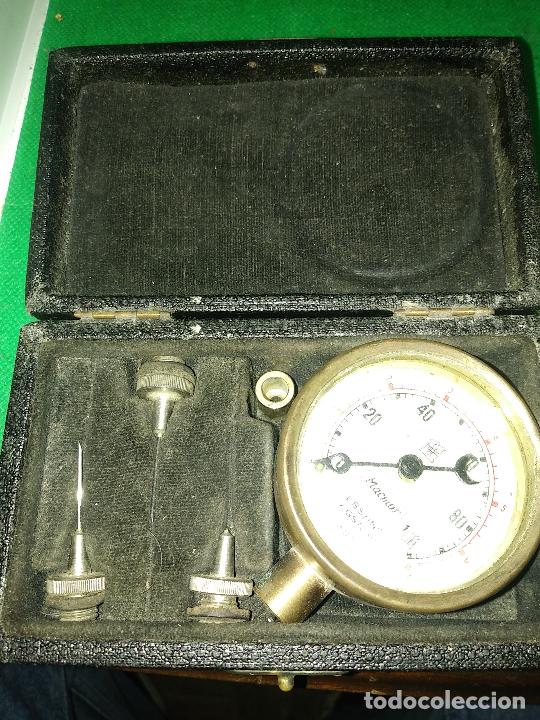 Antig&uuml;edades: Antiguo man&oacute;metro macmor 558595 en caja - Foto 2