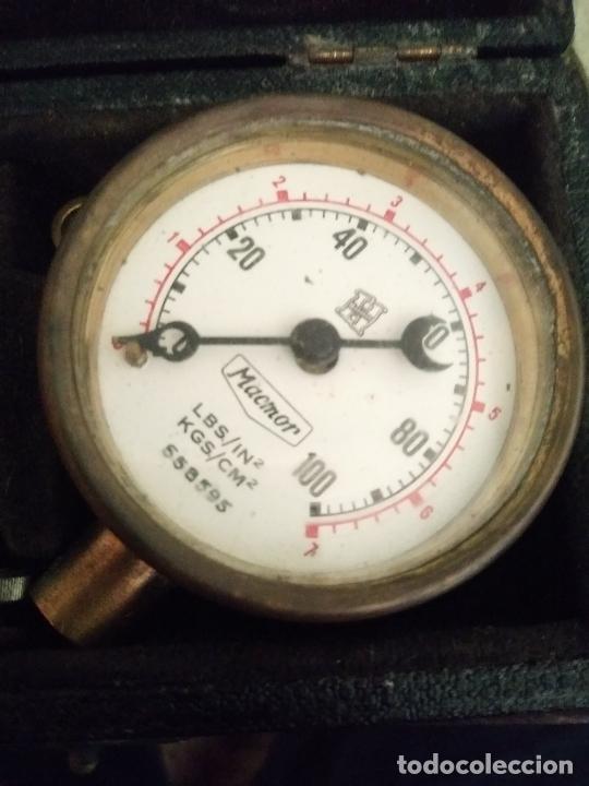 Antig&uuml;edades: Antiguo man&oacute;metro macmor 558595 en caja - Foto 3