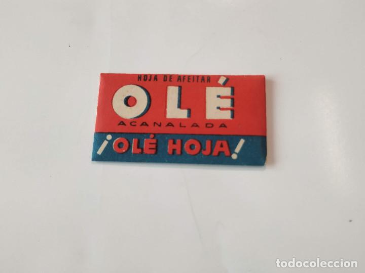 Antig&uuml;edades: HOJA DE AFEITAR OL&Eacute; - MARAVILLA - Foto 1