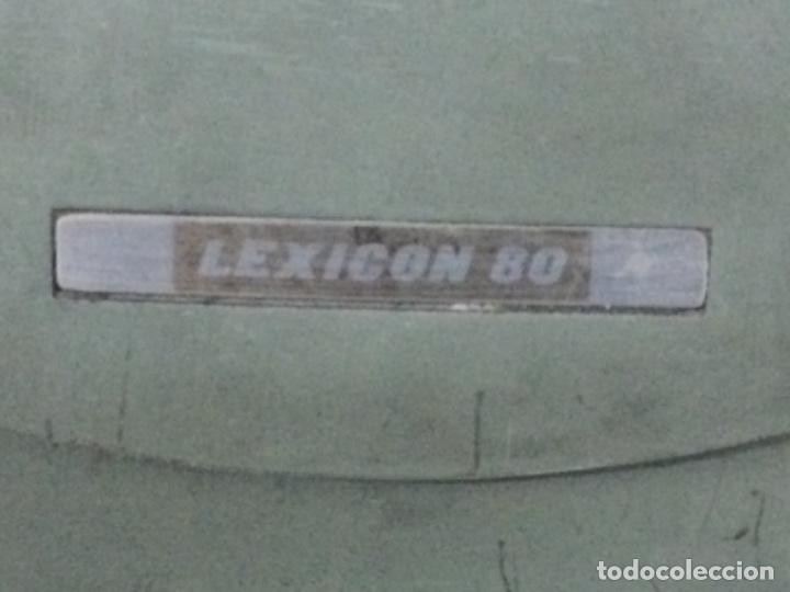 Antig&uuml;edades: M&Aacute;QUINA DE ESCRIBIR HISPANO OLIVETTI , LEXIC&Oacute;N 80. - Foto 4