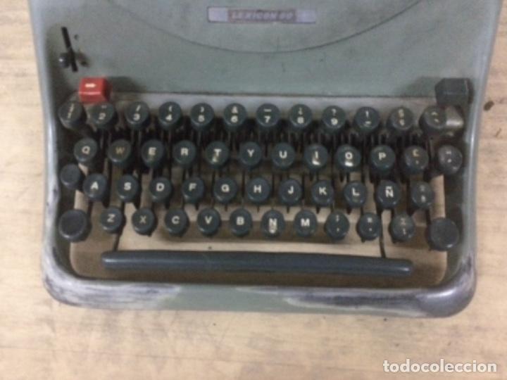 Antig&uuml;edades: M&Aacute;QUINA DE ESCRIBIR HISPANO OLIVETTI , LEXIC&Oacute;N 80. - Foto 5
