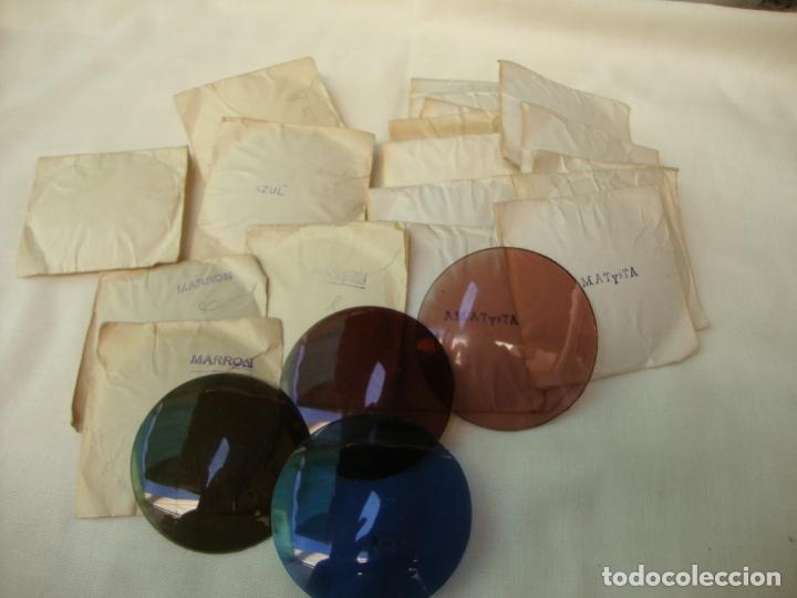 Antig&uuml;edades: lote de cristales de optica - Foto 5