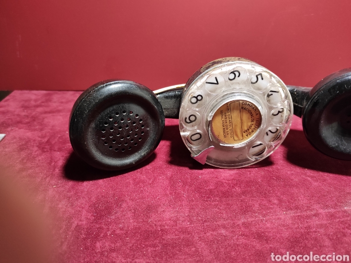 Tel&eacute;fonos: Tel&eacute;fono de mano baquelita - Foto 4