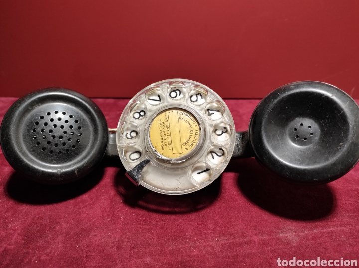 Tel&eacute;fonos: Tel&eacute;fono de mano baquelita - Foto 1