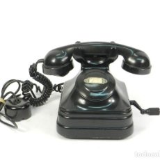 Teléfonos: ANTIGUO TELEFONO DE SOBREMESA CON MAGNETO 5525-B AÑO 1940 ANTIQUE TELEPHONE. Lote 227139635