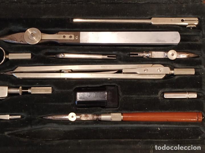 Antig&uuml;edades: JUEGO COMPAS PROEBSTER CORONA CP7 - Foto 4
