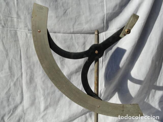 Antig&uuml;edades: BALANZA BASCULA DE PRECISI&Oacute;N PARA PESAR HILO O LANA. - Foto 3