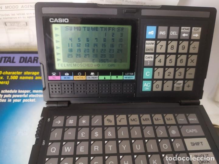 Antig&uuml;edades: CASIO LCD DIGITAL DIARY SF-4000 COMPLETE IN BOX FULLY WORKING 1980s RETRO - Foto 3