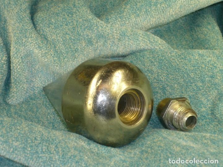Antig&uuml;edades: Plomada Construcci&oacute;n Sin Nuez. Cabeza tornillo roscada. Plumb bob Construction. Without Nut. - Foto 5