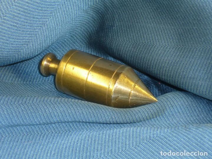 Antig&uuml;edades: Plomada Construcci&oacute;n Sin Nuez. S.XX. Plumb bob construction without nut. - Foto 1